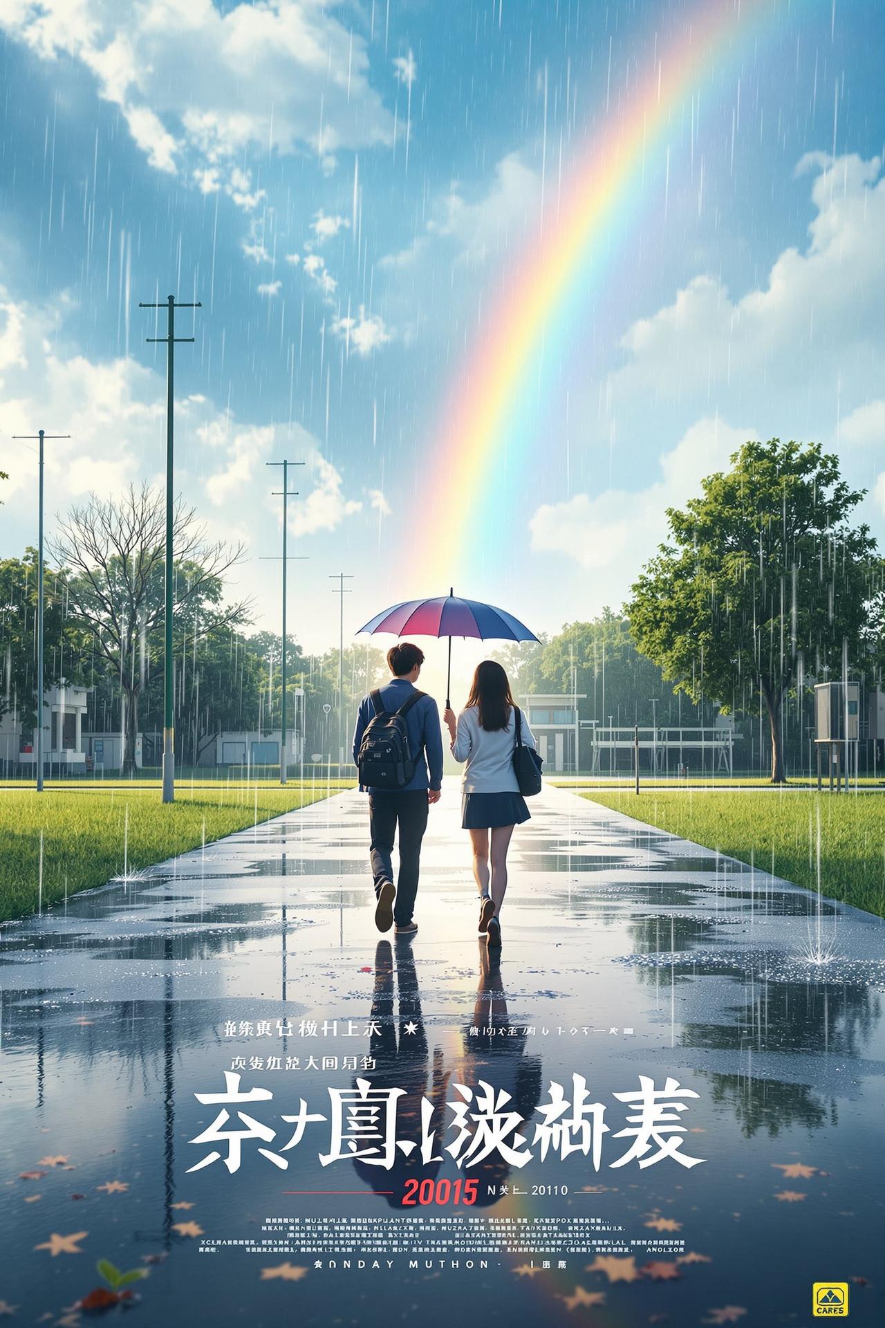 雨后彩虹的操场 - 成人免费视频下载青春校园剧海报